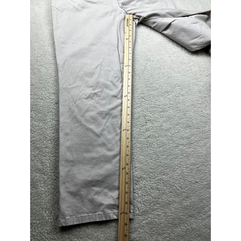 Lee Pants Womens Size 12 Comfort Straight Leg Flat Front 4 Pocket Design‎ Khaki - Picture 7 of 10